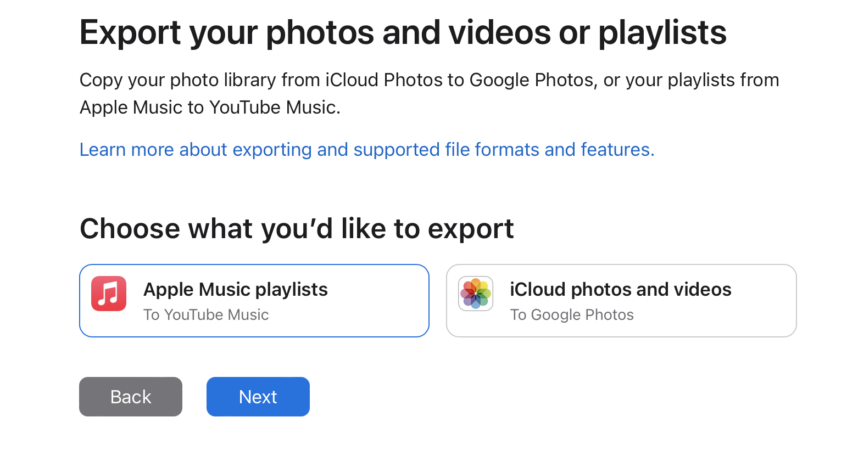 Export your Apple Music playlists to YouTube Music (officially) 6